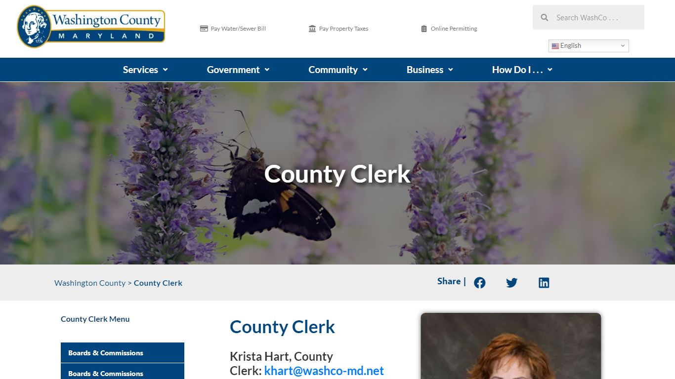 County Clerk - Washington County